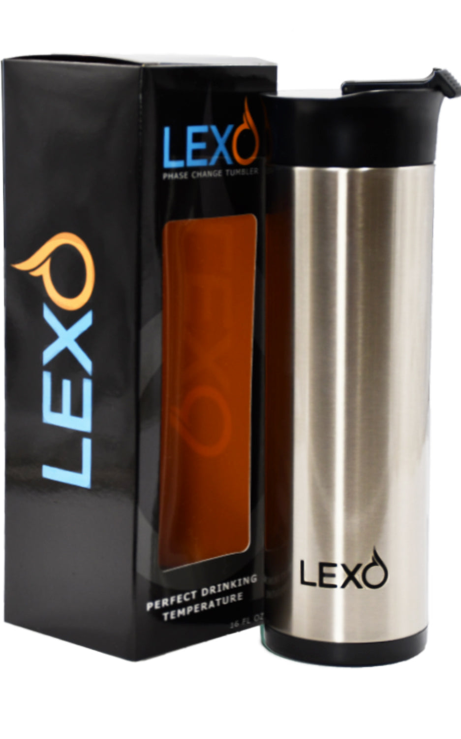 LEXO Temperature Regulating Smart Travel Mug - 16 oz