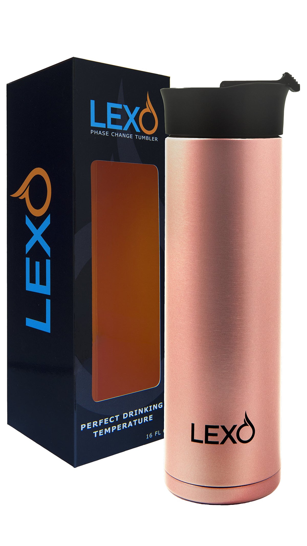 LEXO Temperature Regulating Smart Travel Mug - 16 oz